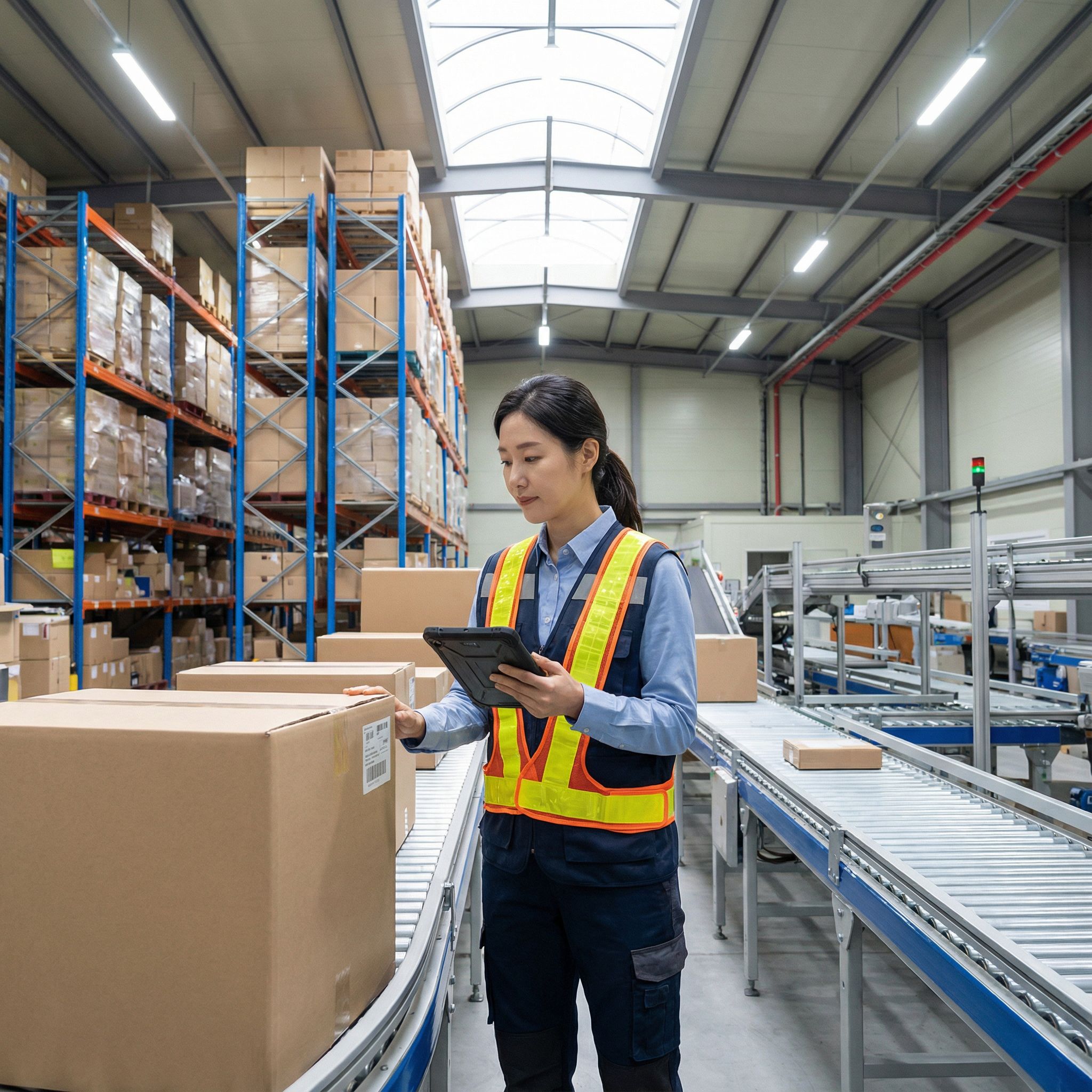 제품 관리와 물류 이미지